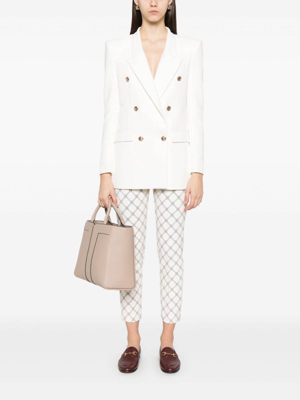 ELISABETTA FRANCHI buy online Crepe trousers with printing
