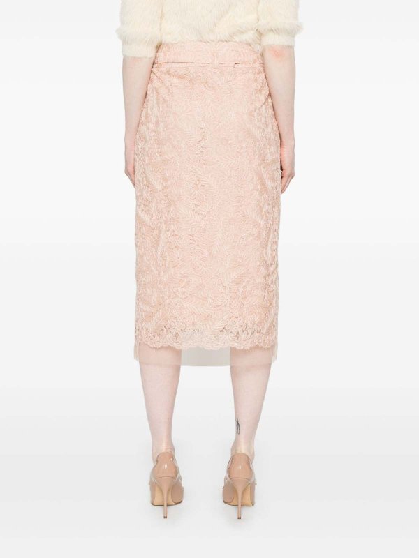 ロングスカート - ヌードカラー shop online: ERMANNO SCERVINO