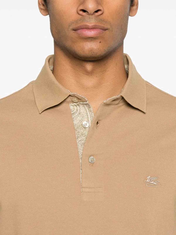 The Best Shops ETRO: Poloshirts - Poloshirt - Beige