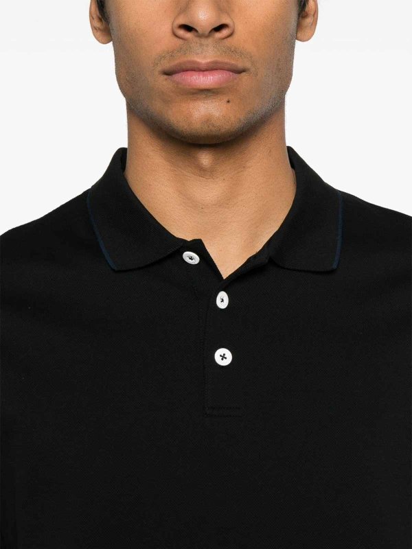 GIORGIO ARMANI: ポロシャツ online - ポロシャツ - 黒