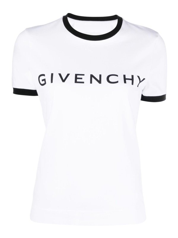GIVENCHY: T-shirts - T-Shirt - Weiß