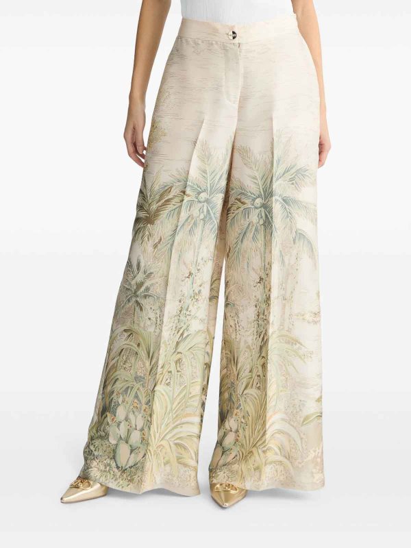 The Best Shops Liu Jo: Flower trousers