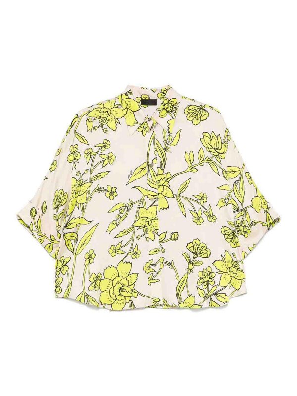 Liu Jo: shirts - Satin shirt with print
