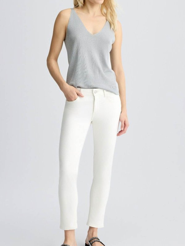 Liu Jo: カジュアルトラウザー online - カジュアルパンツ - 白