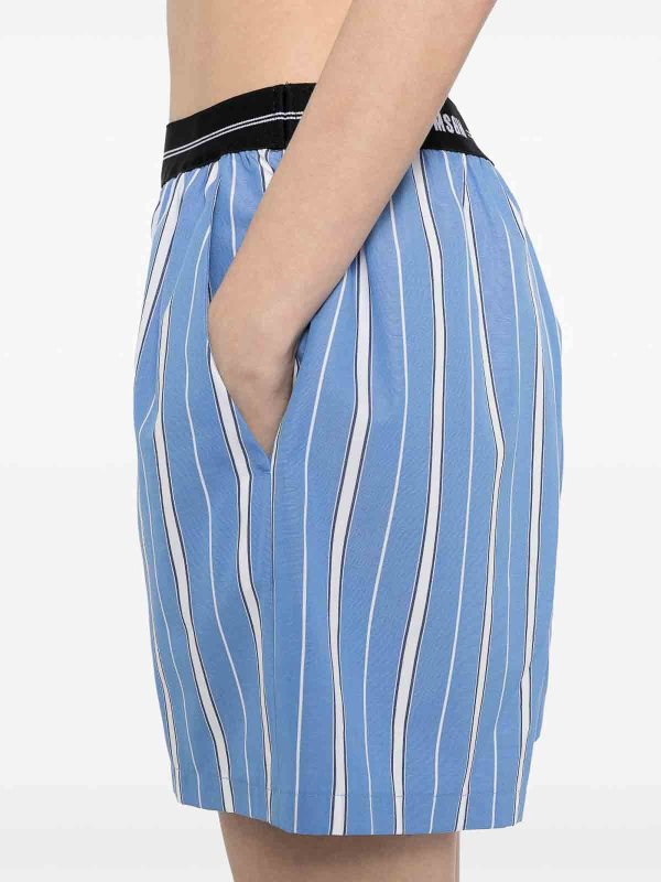 The Best Shops m.s.g.m.: トラウザーショーツ - ショートパンツ - ブルー