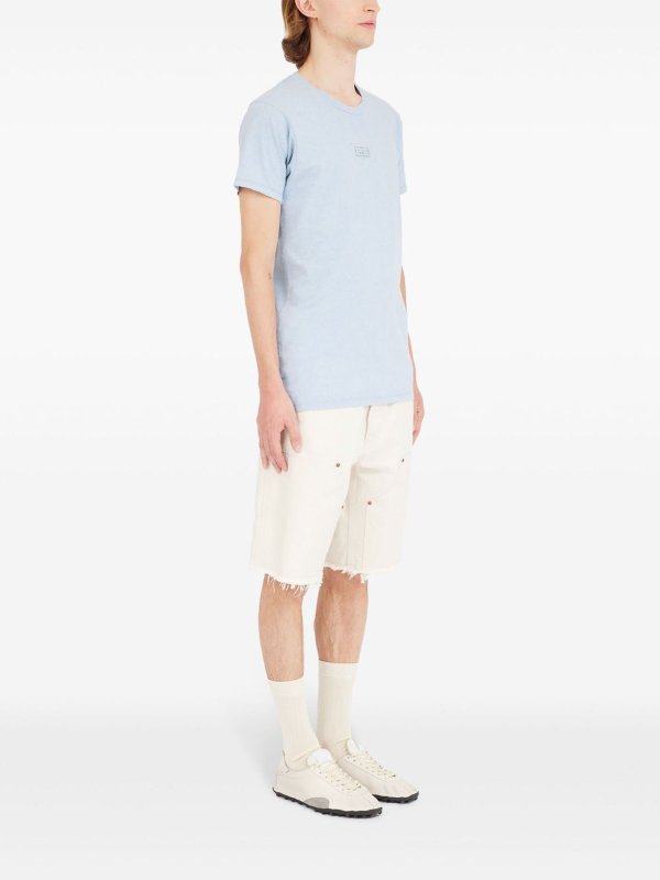 Maison Margiela: t-shirts online - T-shirt with numbers motif