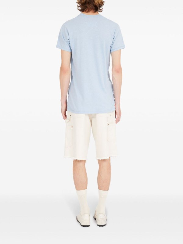 T-shirt with numbers motif shop online: Maison Margiela