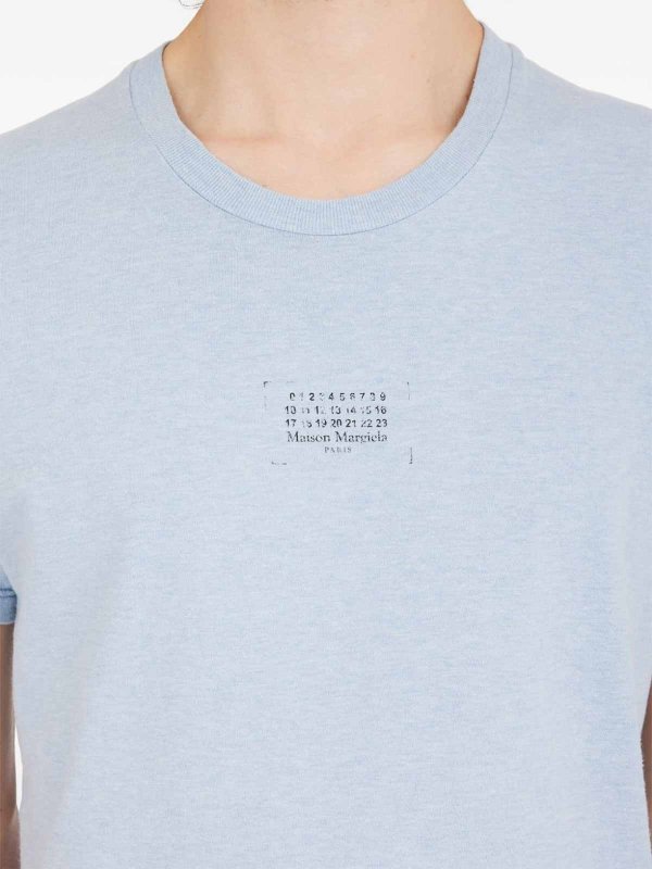 t-shirts shop online T-shirt with numbers motif