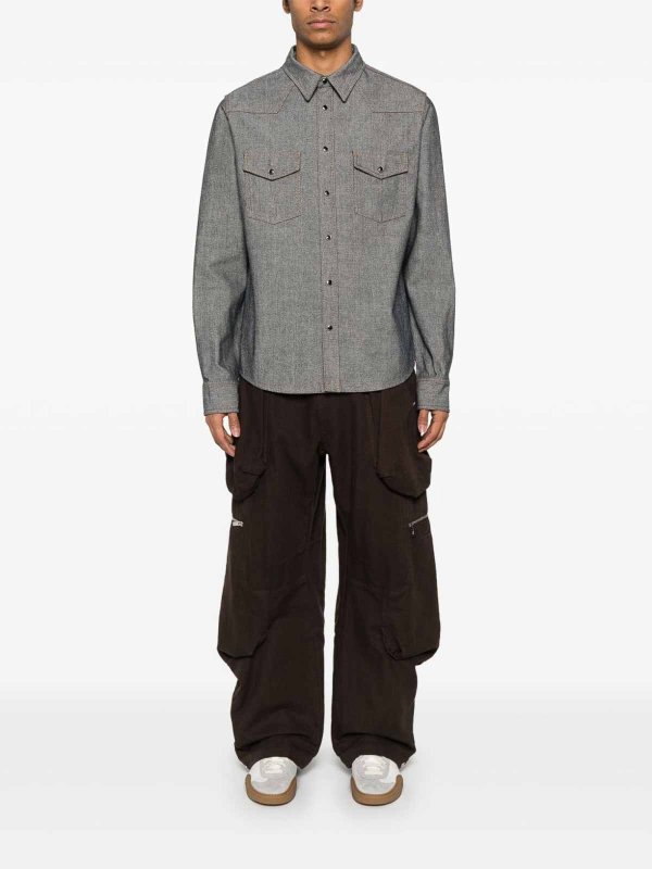 MM6 MAISON MARGIELA: シャツ online - シャツ - グレー