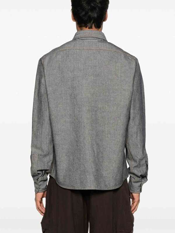 The Best Shops MM6 MAISON MARGIELA: シャツ - シャツ - グレー