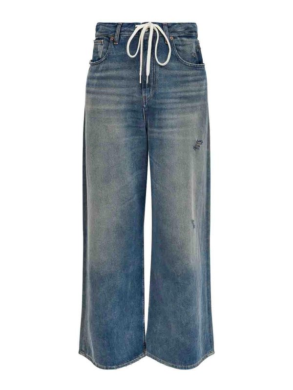 MM6 MAISON MARGIELA: bootcut jeans - Jeans