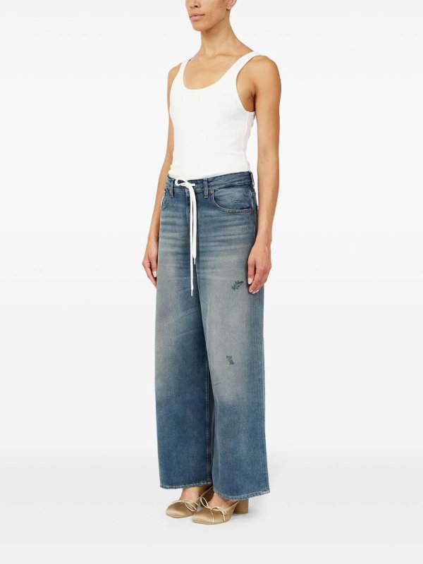 The Best Shops MM6 MAISON MARGIELA: bootcut jeans - Jeans