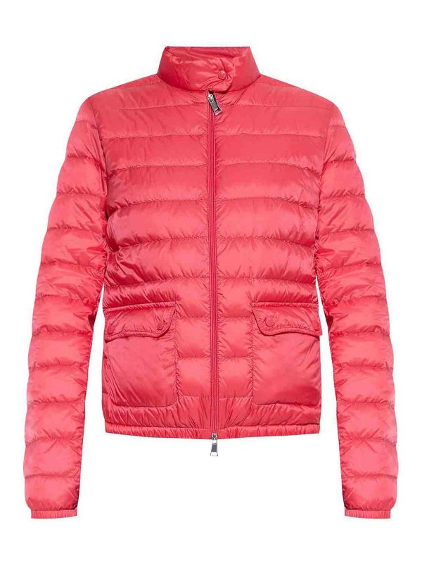 MONCLER: Kurze Daunenjacken - Daunenjacke - Rosa