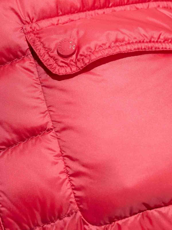MONCLER: Kurze Daunenjacken online - Daunenjacke - Rosa