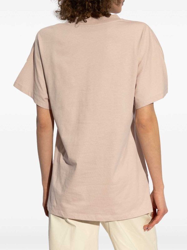 The Best Shops MONCLER: T-shirts - T-Shirt - Beige