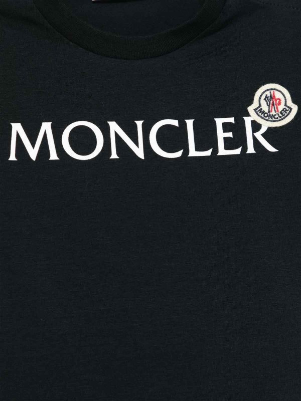MONCLER JR: Tシャツ online - Tシャツ - ブルー