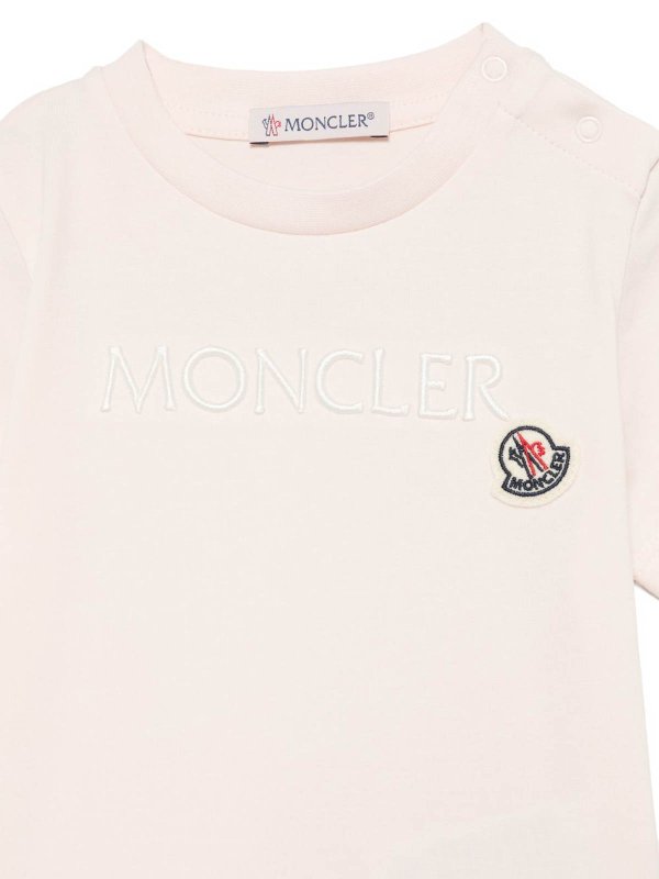 The Best Shops MONCLER JR: Tシャツ - Tシャツ - ヌードカラー