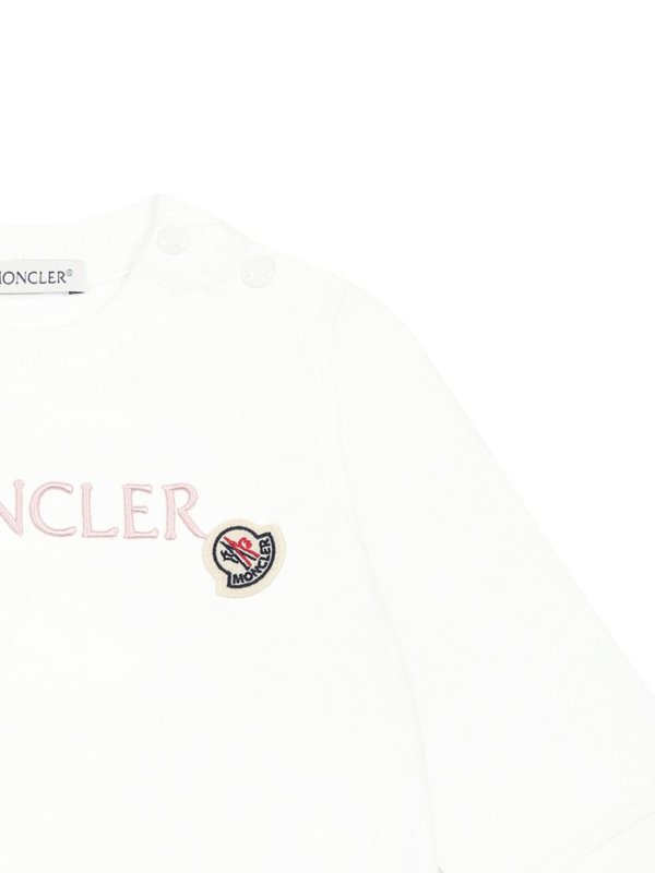 The Best Shops MONCLER JR: Sweatshirts und Pullover - Sweatshirt - Weiß