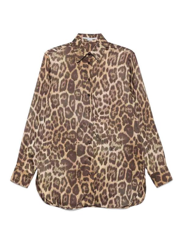 STELLA McCARTNEY: shirts - Leopard shirt