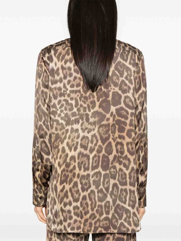 STELLA McCARTNEY: shirts online - Leopard shirt