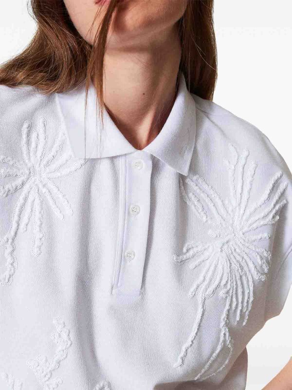 Poloshirt - Weiß shop online: TWINSET