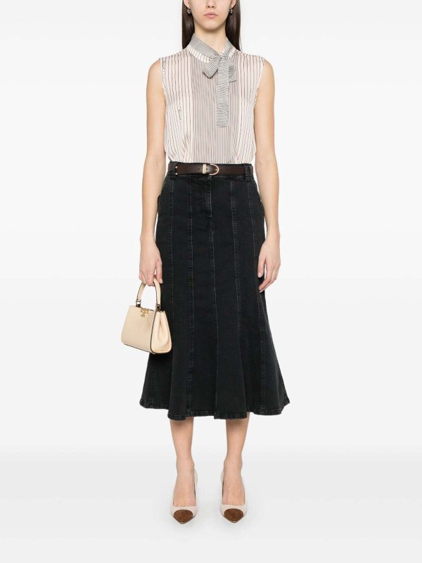 ミニスカート - 黒 shop online: TWINSET