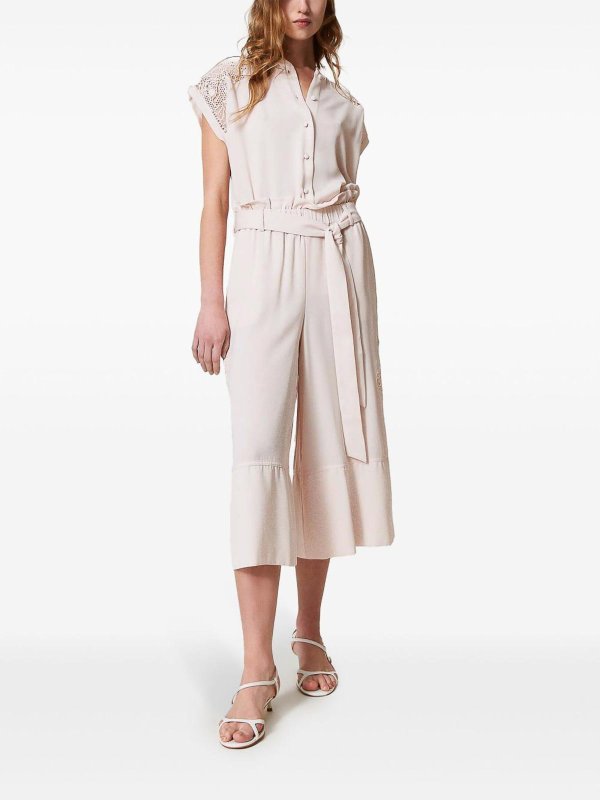 TWINSET: casual trousers online - Pantaloni Crop