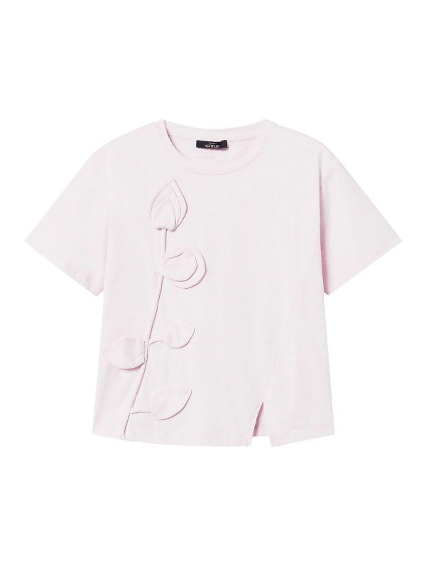 TWINSET: T-shirts - T-Shirt - Nude