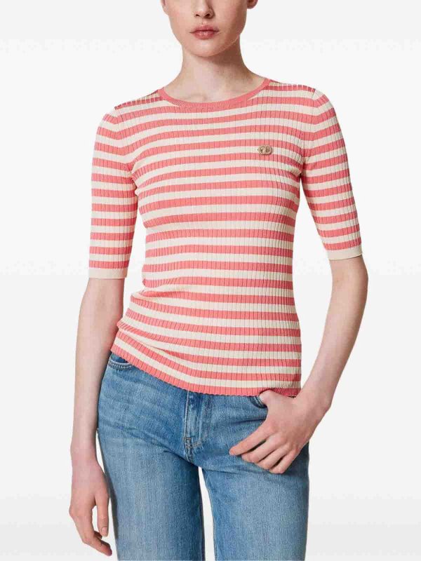 The Best Shops TWINSET: T-shirts - T-Shirt - Blanc