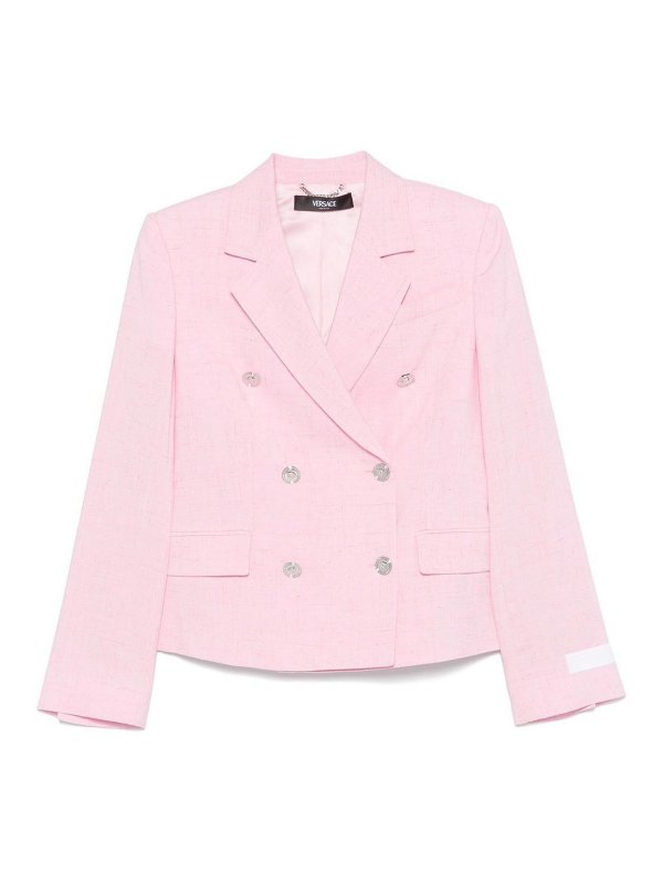 VERSACE: Blazer - Blazer - Nude