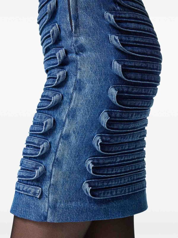 The Best Shops VERSACE: ミニスカート - ミニスカート - ブルー