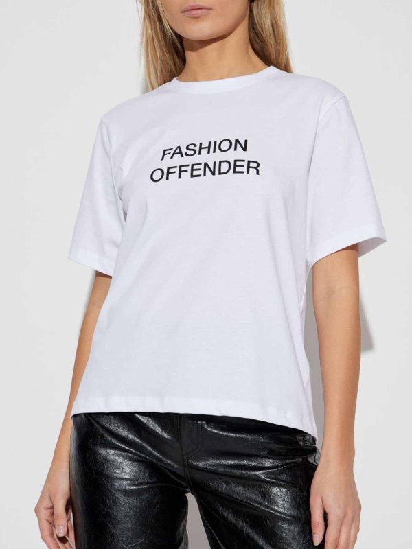 The Best Shops VICTORIA BECKHAM: T-shirts - T-Shirt - Blanc
