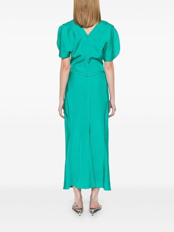 VICTORIA BECKHAM buy online Midi dress with curl