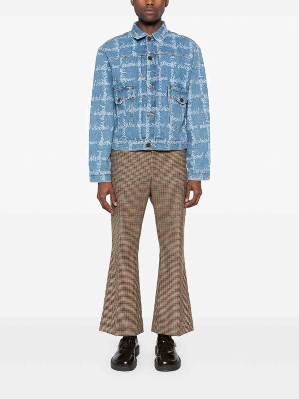 VIVIENNE WESTWOOD: denim jacket online - Blazer