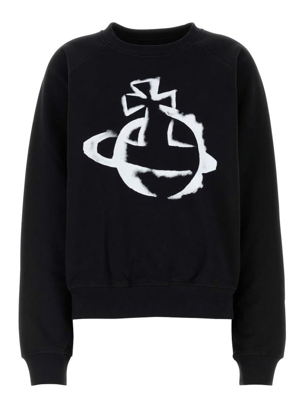 VIVIENNE WESTWOOD: スウェット＆セーター - スウェットシャツ/セーター - 黒