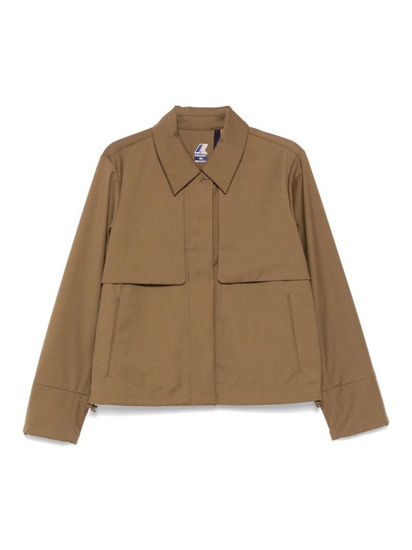 K-WAY: Casualjacken - Casualjacke - Braun