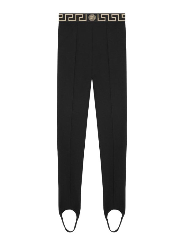 VERSACE: Leggings - Leggins - Negro