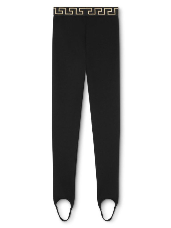 VERSACE: Leggings online - Leggins - Negro