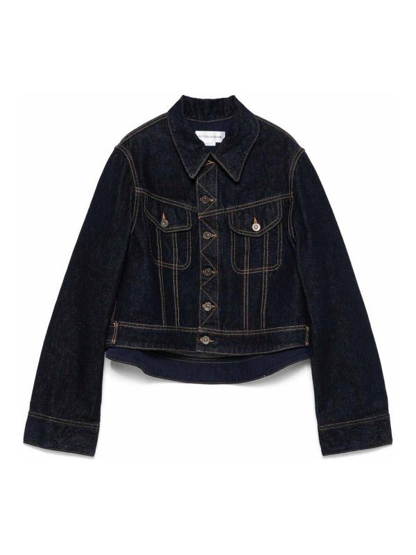 VICTORIA BECKHAM: デニムジャケット - デニムジャケット - ブルー