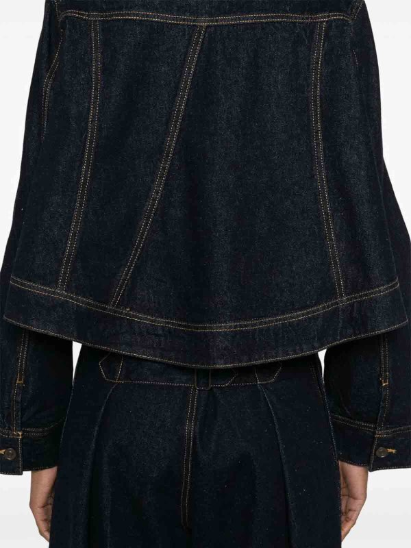 VICTORIA BECKHAM: デニムジャケット online - デニムジャケット - ブルー