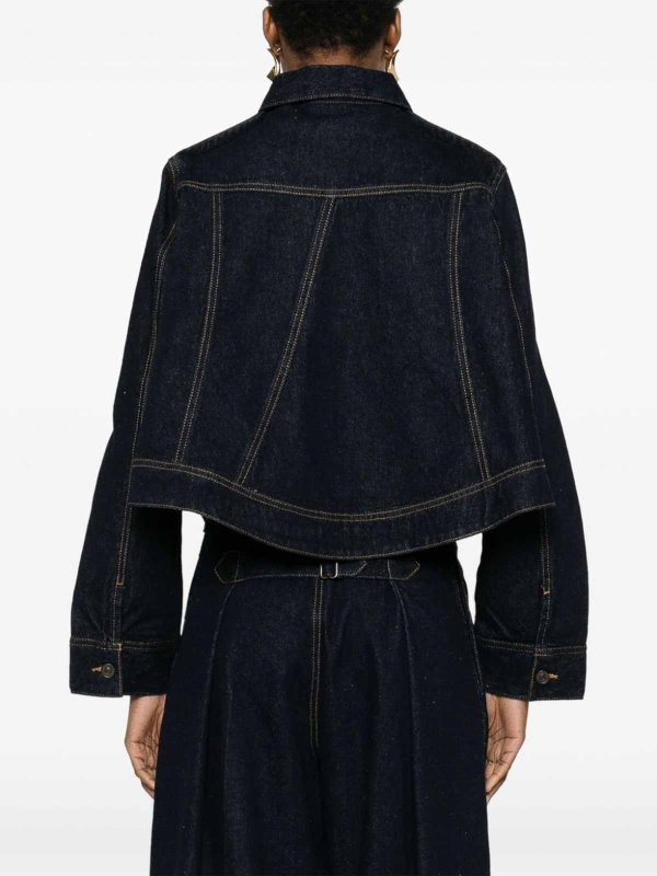 The Best Shops VICTORIA BECKHAM: デニムジャケット - デニムジャケット - ブルー