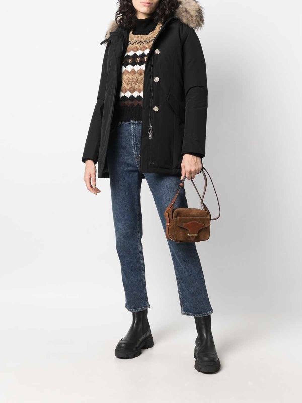 The Best Shops WOOLRICH: ニーレングスコート - 膝丈コート - 黒