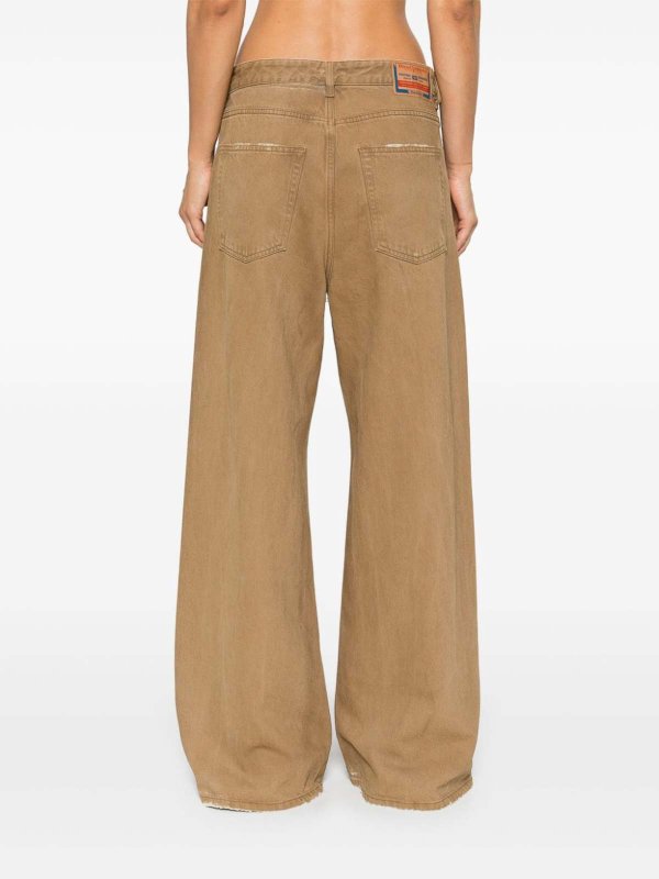 ブーツカットジーンズ - ブラウン shop online: DIESEL