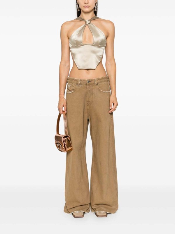 DIESEL buy online ブーツカットジーンズ - ブラウン