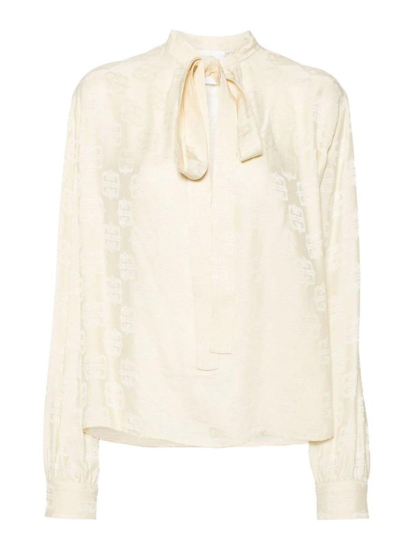 GIVENCHY: Blusas - Blusa - Beis