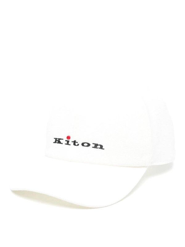 KITON: Chapeaux - Chapeau - Blanc