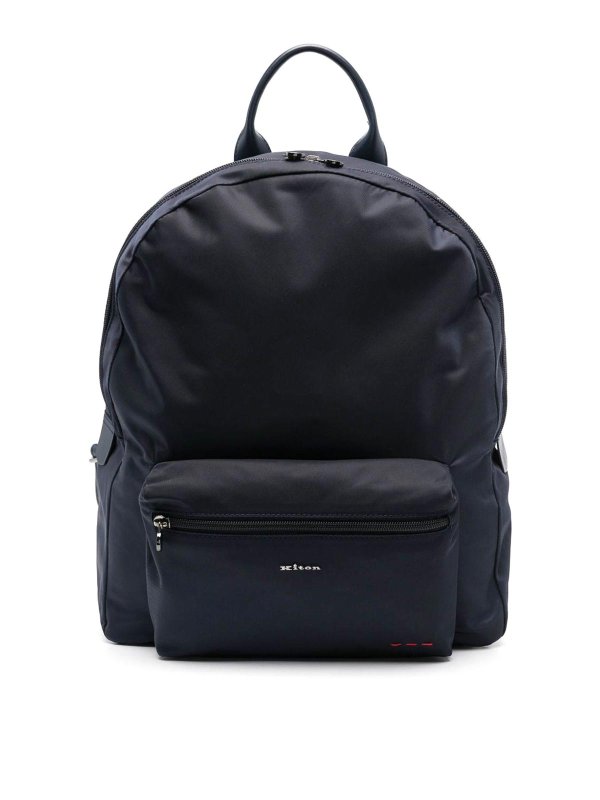 KITON: Sacs à dos - Sac À Dos - Bleu