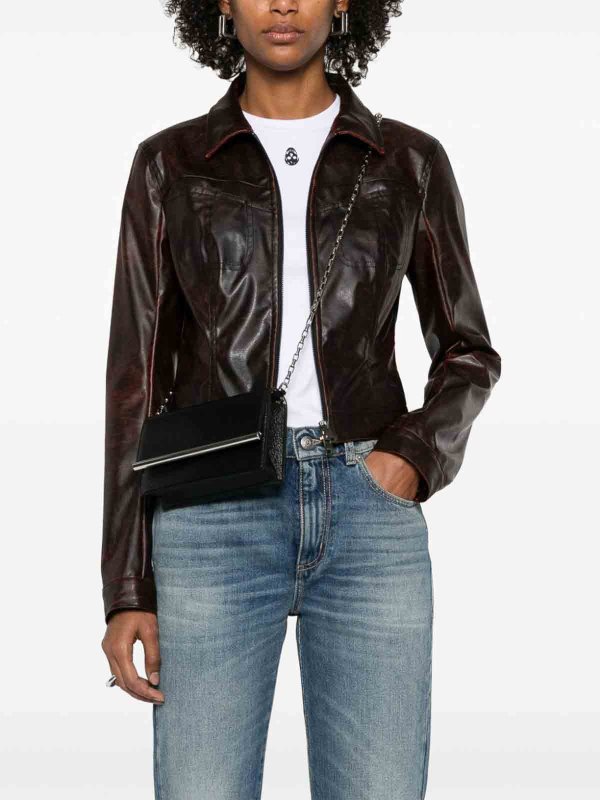 ALEXANDER MCQUEEN buy online Cross-bar mini shoulder bag