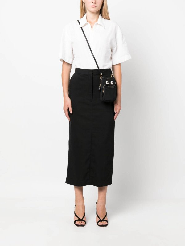 Shoulder bag with printing shop online: Anya Hindmarch