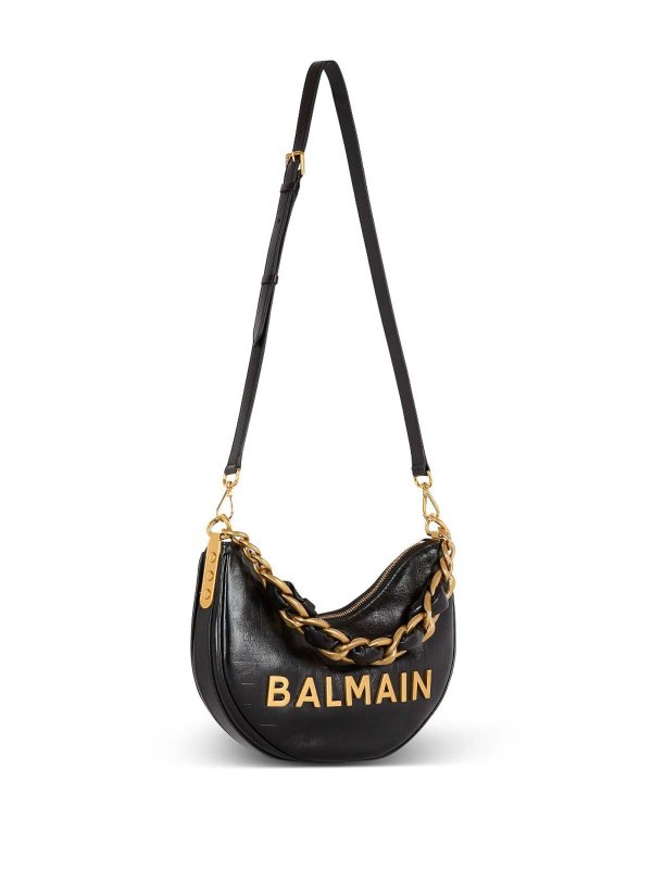 クロスボディバッグ - 黒 shop online: Balmain